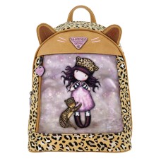 Mochila Casual Gorjuss Leopardo (25,5 x 31 x 10 cm)