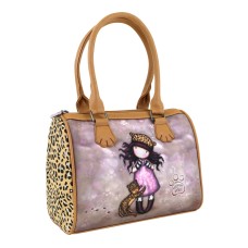 Bolso de Mano Gorjuss Leopardo (28 x 22 x 13 cm)