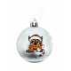 Christmas Bauble The Paw Patrol Friendship Silver 6 Units Plastic (Ø 8 cm)