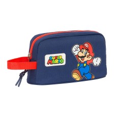 Thermal Breakfast Holder Super Mario World Navy Blue 21,5 x 12 x 6,5 cm