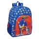 School Bag Sonic Prime Blue 33 x 42 x 14 cm