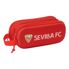 Portatodo Doble Sevilla Fútbol Club Rojo 21 x 8 x 6 cm 3D