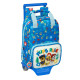Mochila Escolar con Ruedas The Paw Patrol Pups rule Azul 20 x 28 x 8 cm
