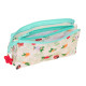 Triple Carry-all Vaiana Blue Beige 22 x 12 x 3 cm