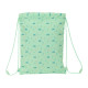 Bolsa Mochila con Cuerdas Safta Coches Verde 26 x 34 x 1 cm