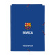 Carpeta F.C. Barcelona Azul Granate A4