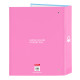 Ring binder Benetton Spring Pink Sky blue A4 27 x 33 x 6 cm