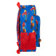 Mochila Escolar Cars Race ready Azul 33 x 42 x 14 cm