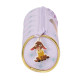 Estuche Escolar Cilíndrico Wish Lila 20 x 7 x 7 cm