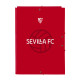 Carpeta de anillas Sevilla Fútbol Club Rojo