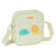 Shoulder Bag Safta Jungle Beige 16 x 18 x 4 cm