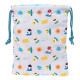 Lunchbox Baby Shark Surfing 20 x 25 x 1 cm Sack Blue White