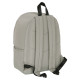 Mochila para Portátil Minnie Mouse Teen Sand Gris claro 31 x 40 x 16 cm