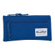 Estuche Escolar BlackFit8 Oxford Azul oscuro (22 x 11 x 1 cm)