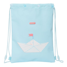 Bolsa Mochila con Cuerdas Safta Ship Azul (26 x 34 x 1 cm)