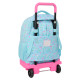 Mochila Escolar con Ruedas Safta Bicicleta Azul 33 x 45 x 22 cm Bicicleta