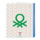 Ring binder Benetton Topitos A4 (26.5 x 33 x 4 cm)