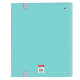 Carpeta de anillas Vicky Martín Berrocal Mint paradise Menta (27 x 32 x 3.5 cm)