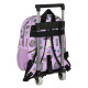 Mochila Escolar con Ruedas Monster High Best boos Lila 28 x 34 x 10 cm