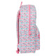 Mochila para Portátil Moos Flores Multicolor 32 x 43 x 14 cm