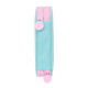 Double Pencil Case Munich Heaven Sky blue 12.5 x 19.5 x 4 cm 28 Pieces