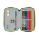 Plumier Doble Real Betis Balompié Verde 12.5 x 19.5 x 4 cm 28 piezas