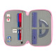 School Case with Accessories Glow Lab Swing Multicolour 12,5 x 19,5 x 5,5 cm 37 Pieces