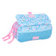 Triple Carry-all Vicky Martín Berrocal Paraíso Pink Light Blue 21,5 x 10 x 8 cm