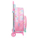 School Rucksack with Wheels Barbie Painterly Pink Sky blue 33 x 42 x 14 cm
