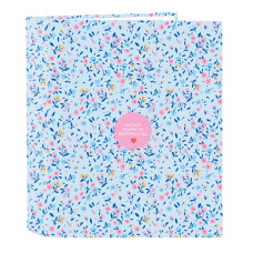 Ring binder Vicky Martín Berrocal Paraíso Blue Pink A4 27 x 33 x 6 cm