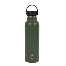 Botella Térmica Safta Palm Tree Verde oscuro Silicona Acero Inoxidable