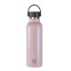 Botella Térmica Safta Rosa empolvado Rosa Silicona Acero Inoxidable