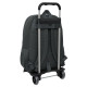 School Rucksack with Wheels Real Madrid C.F. Grey 32 x 44 x 16 cm