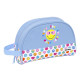 Neceser de Viaje Smiley Joyful Multicolor Azul claro Reciclable 28 x 18 x 10 cm