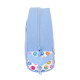 Neceser de Viaje Smiley Joyful Multicolor Azul claro Reciclable 28 x 18 x 10 cm