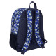 School Bag Sonic City Blue 33 x 42 x 14 cm