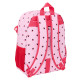 School Bag Minnie Mouse Naive Pink 33 x 42 x 14 cm