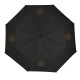 Foldable Umbrella BlackFit8 Old school Black Grey Ø 98 cm