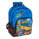 Mochila Escolar Hot Wheels Let's race Azul Negro 32 x 42 x 15 cm