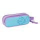 Portatodo Doble Stitch Sweet Azul Lila 21 x 8 x 6 cm