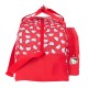Bolsa de Deporte Hello Kitty Iconic Blanco Rojo 40 x 24 x 23 cm