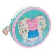 Estuche Escolar con Accesorios Peppa Pig Pretty flowers Amarillo Menta 18 Piezas