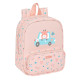 Child bag Safta Jirafa Coral 22 x 27 x 10 cm