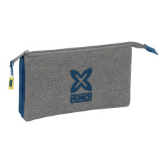 Triple Carry-all Munich Street Blue Grey 22 x 12 x 3 cm