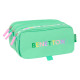 Portatodo Triple Benetton Mint Verde 21,5 x 10 x 8 cm
