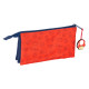 Triple Carry-all Super Mario Trick Red Dark blue 22 x 12 x 3 cm