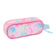Double Carry-all Barbie Painterly Pink Sky blue 21 x 8 x 6 cm