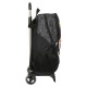 School Rucksack with Wheels The Avengers Vendetta Black 32 x 44 x 16 cm