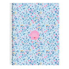 Notebook Vicky Martín Berrocal Paraíso Blue Pink A4 120 Sheets