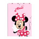 Ring binder Minnie Mouse Naive Pink A4 26 x 33.5 x 2.5 cm
